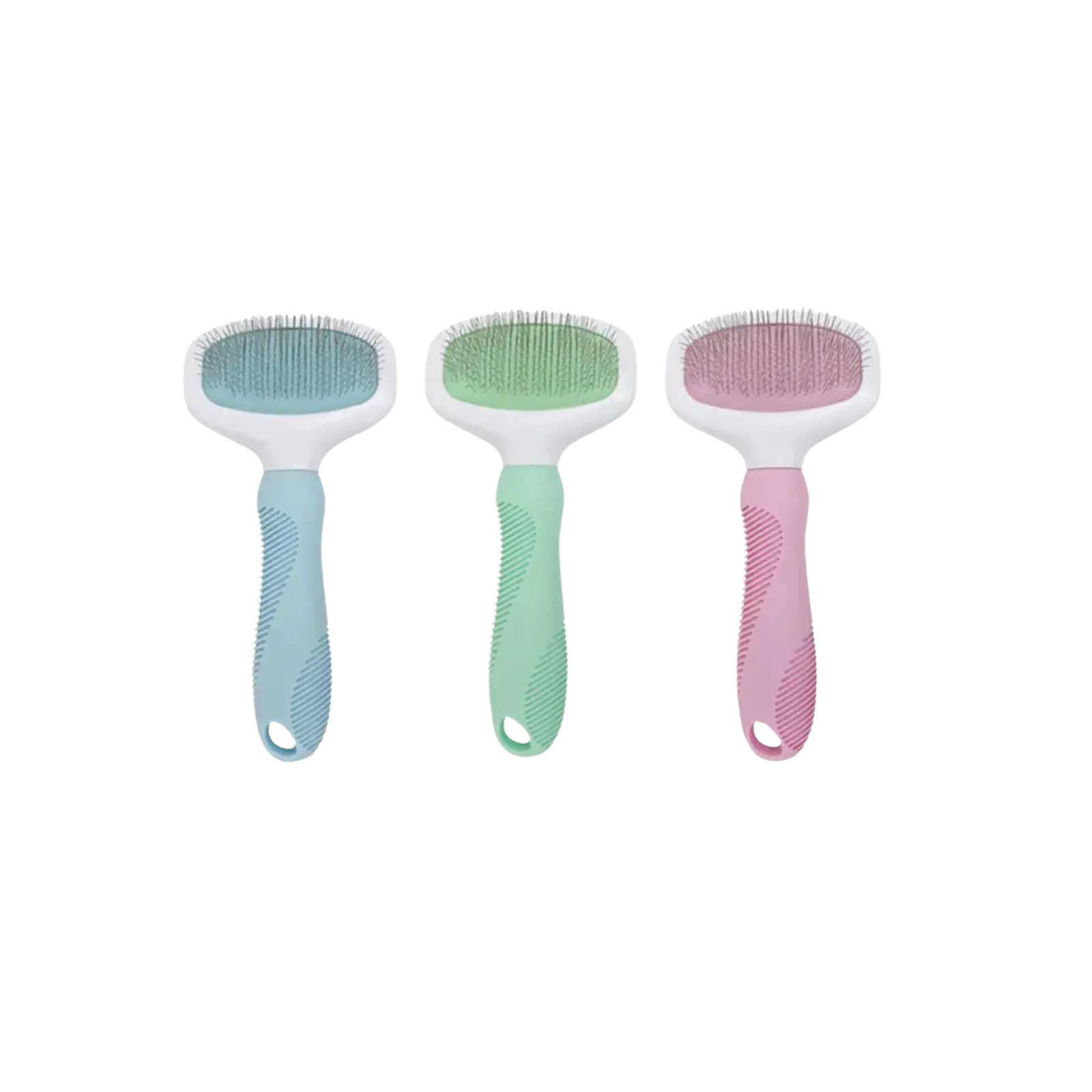 „3-in-1“ šepetys – šukuoja, valo, masažuoja