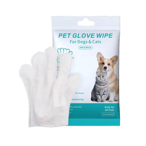 Vienkartinės valymo pirštinės augintiniams (3 poros)