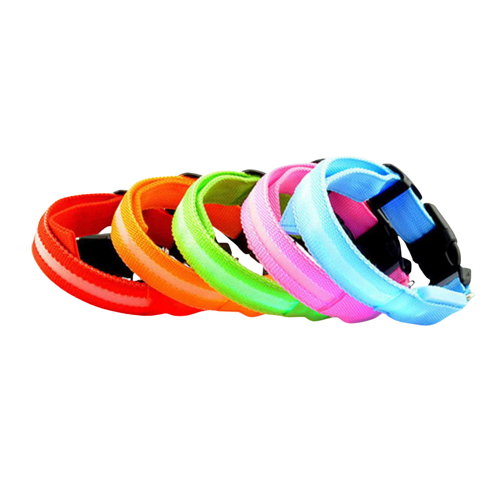 Šviečiantis LED antkaklis šunims