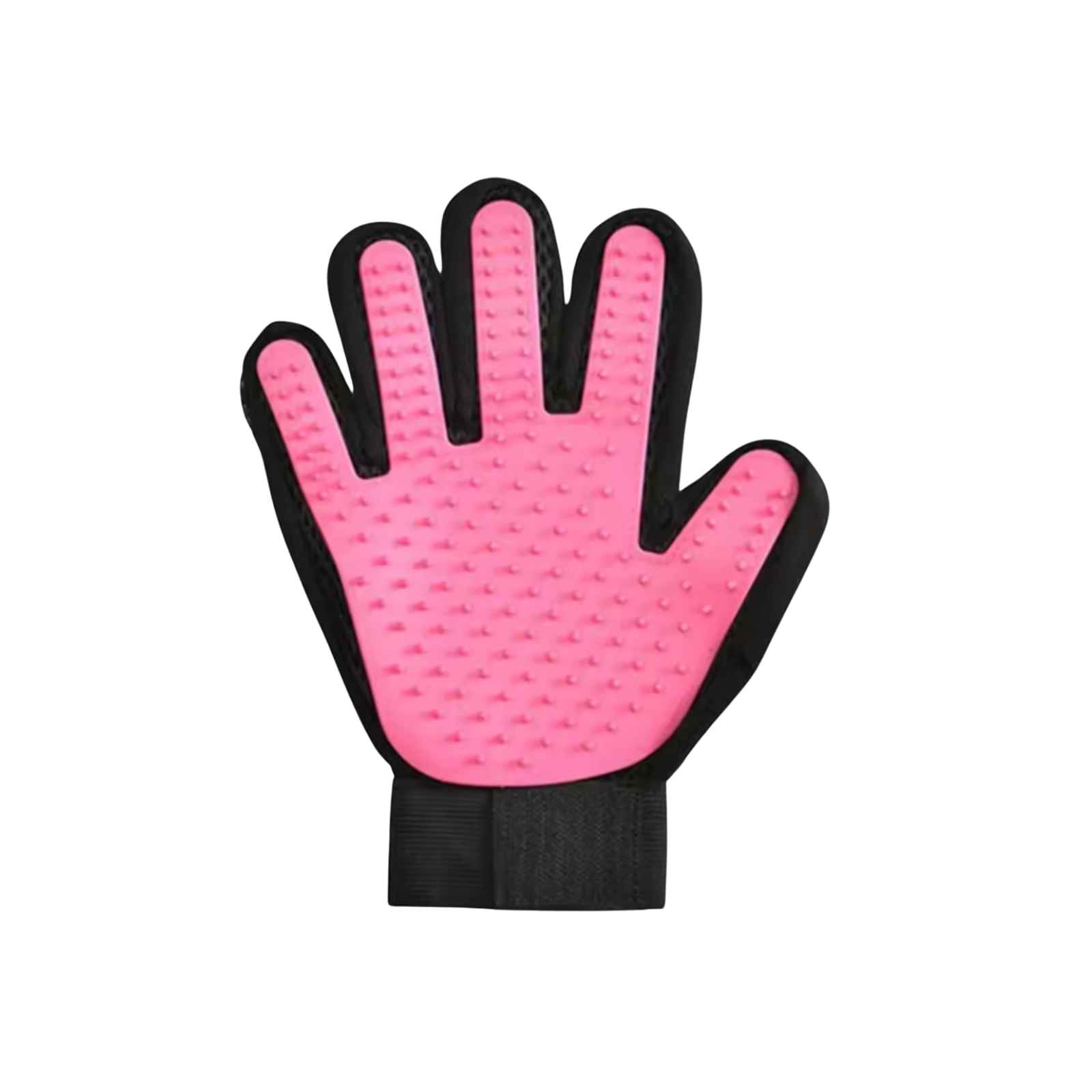 Pirštinė šukavimui ir masažui