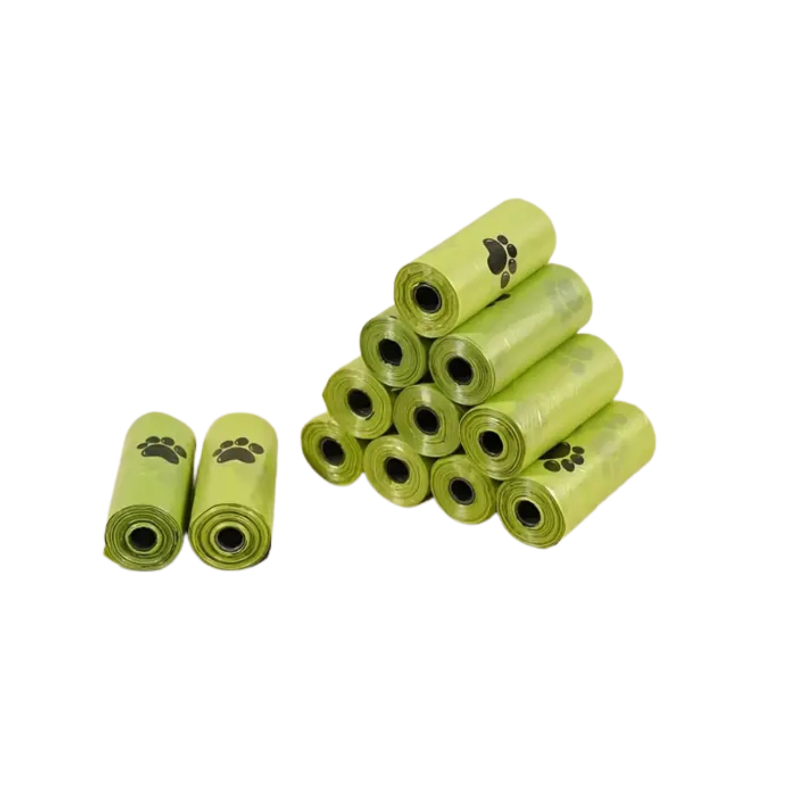 Biologiškai skaidomi šunų išmatų maišeliai