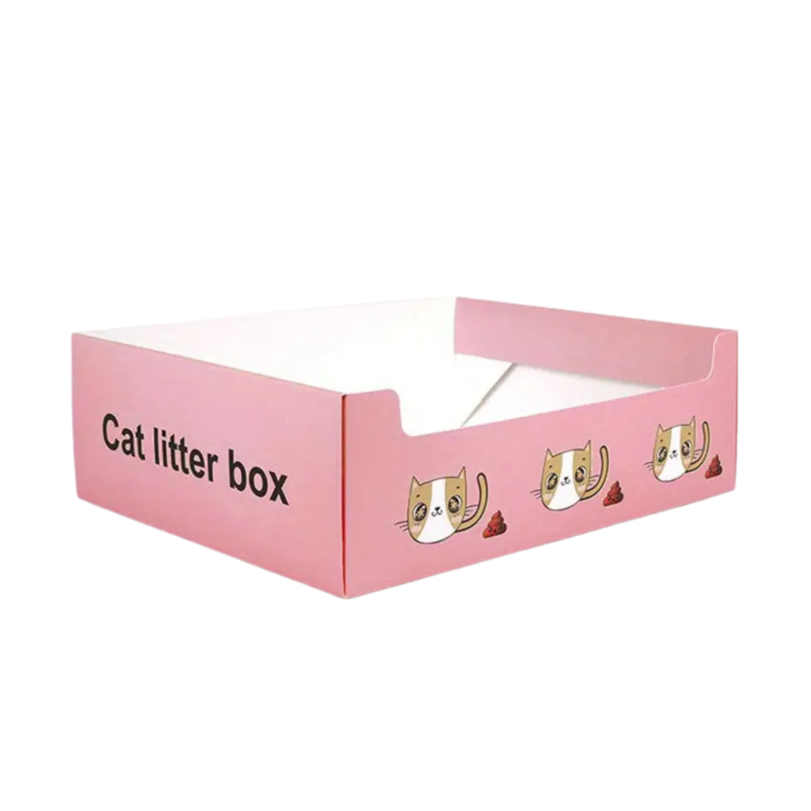 Vienkartinė kelioninė kačių tualeto dėžutė - Image 3