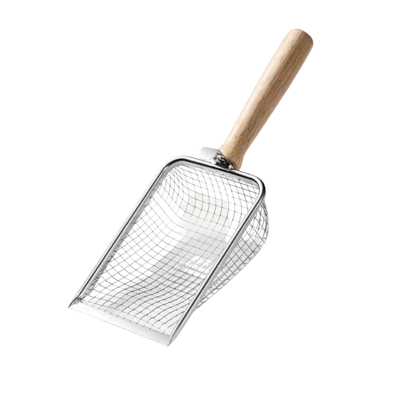 Nerūdijančio plieno kraiko semtuvas su tinkleliu