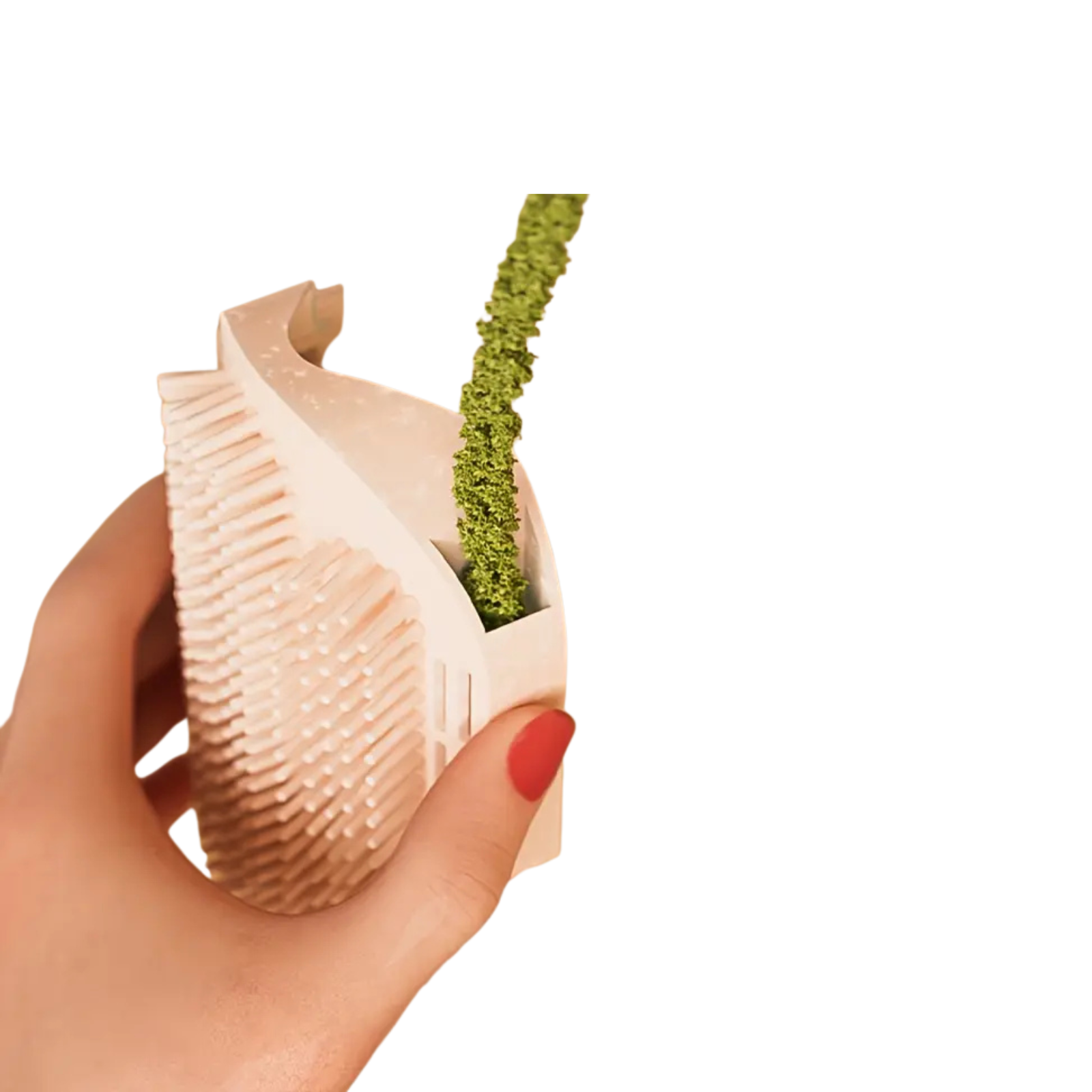 Aromaterapinis kampinis masažo šepetys - Image 3