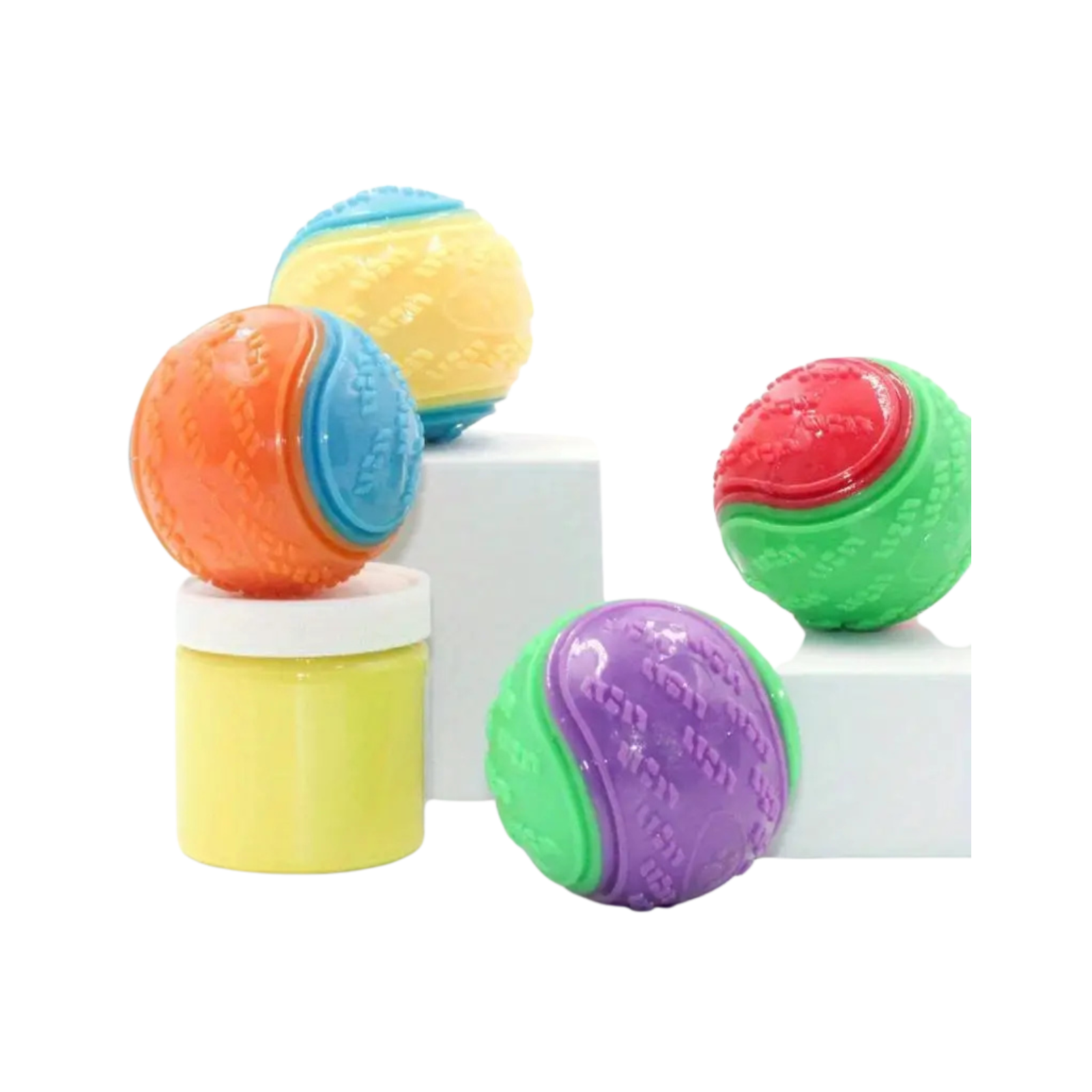 Guminis šunų kamuoliukas su garsu