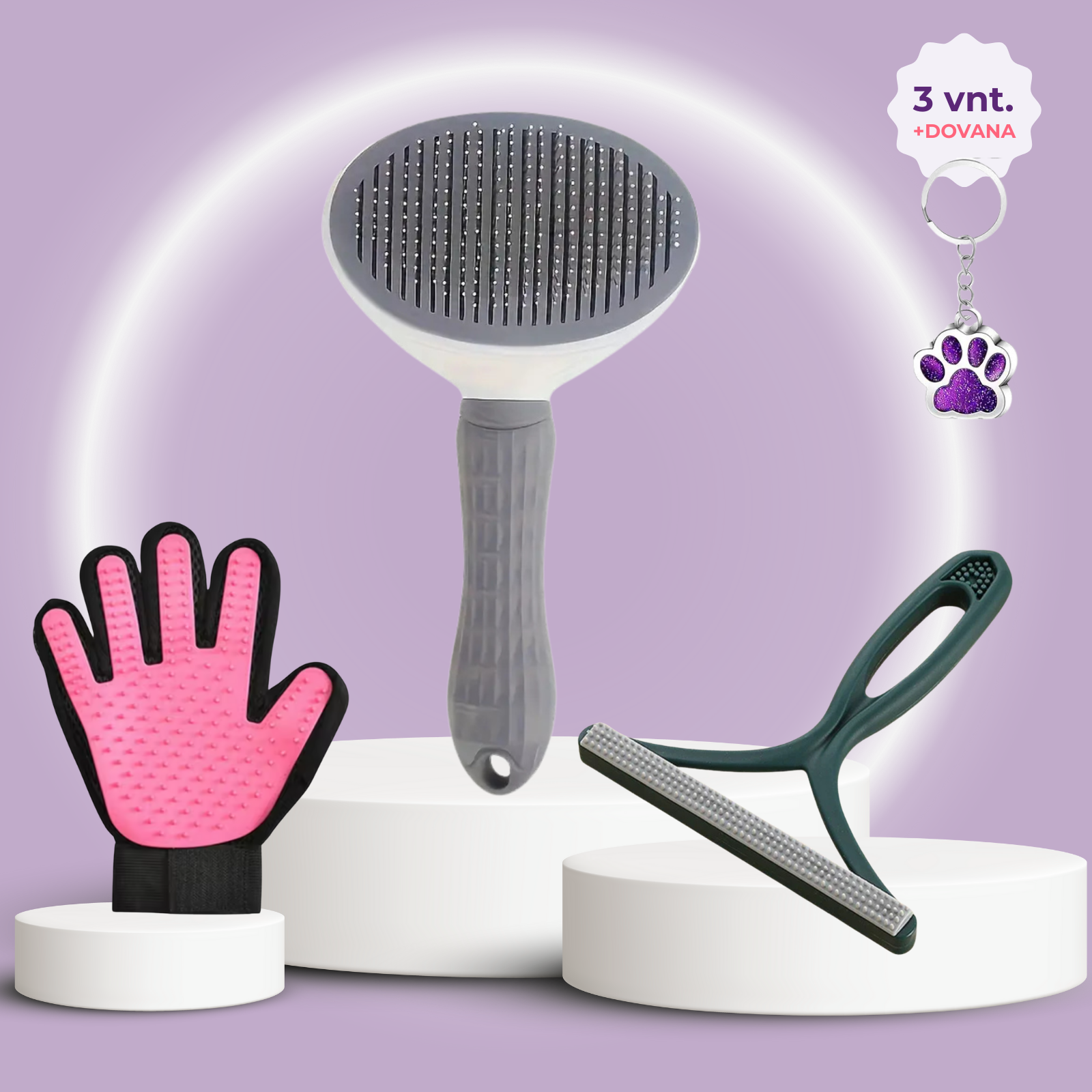 Kasdieninės kailio priežiūros rinkinys