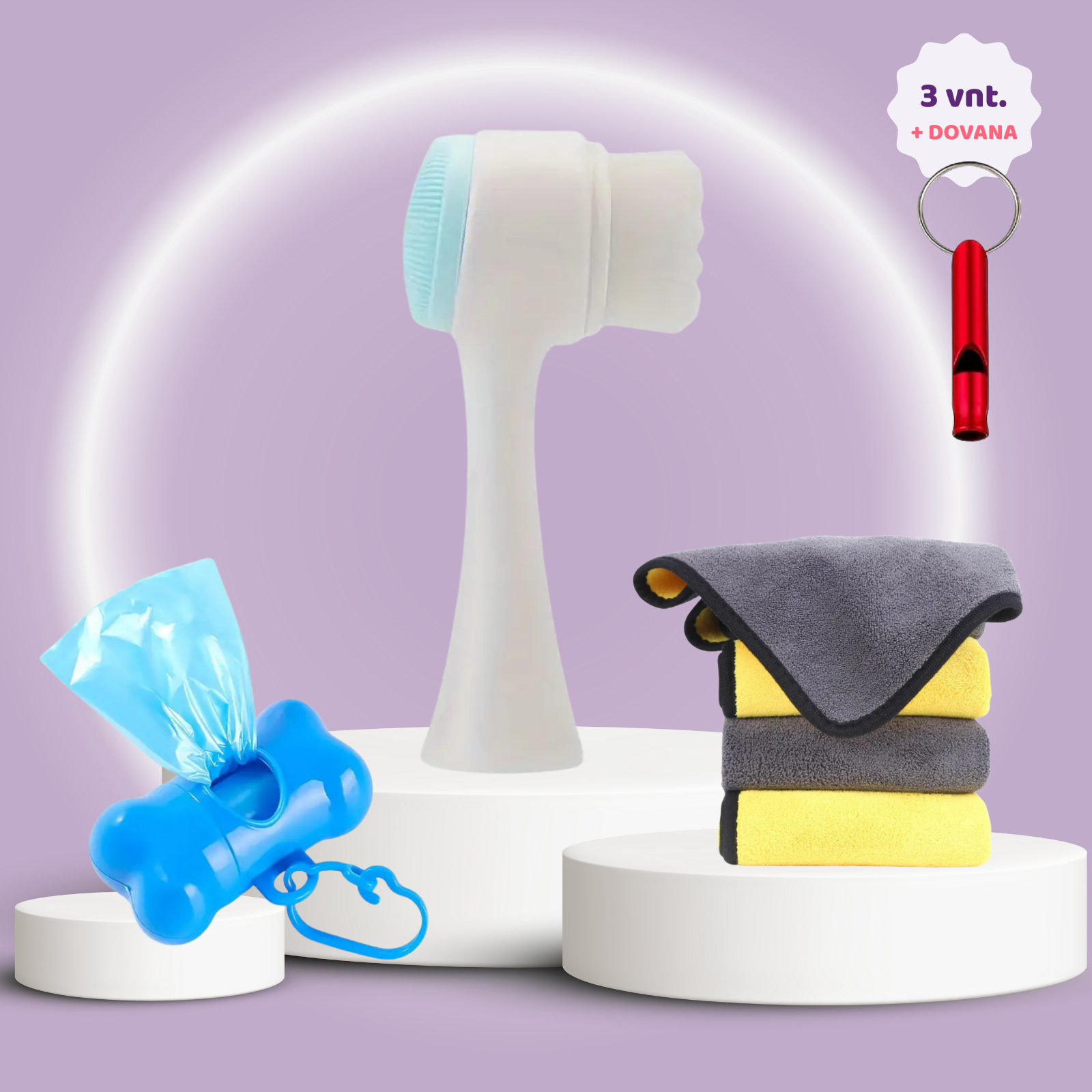 Pasivaikščiojimo ir švaros rinkinys