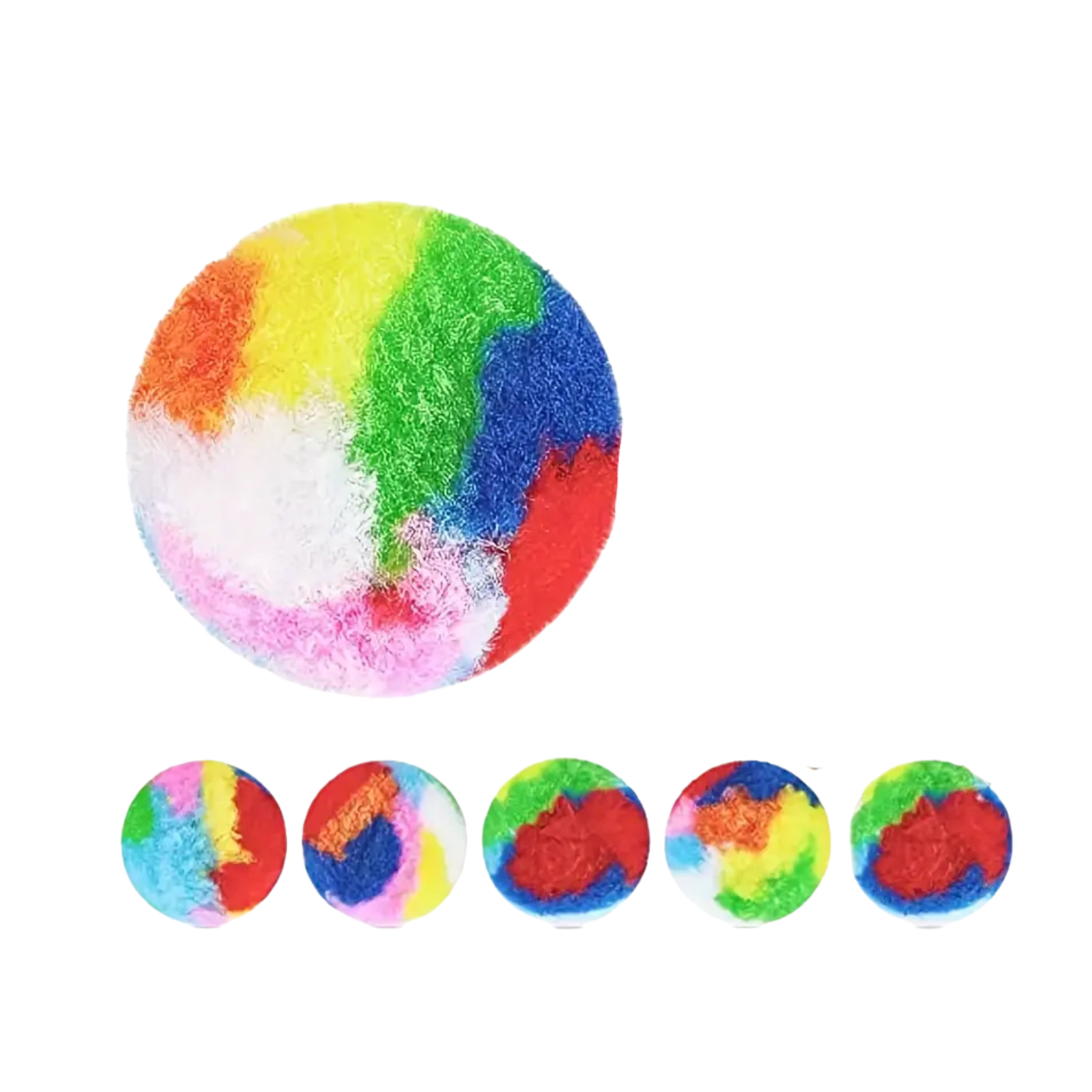 Minkšti pūkuoti kamuoliukai katėms - Image 2