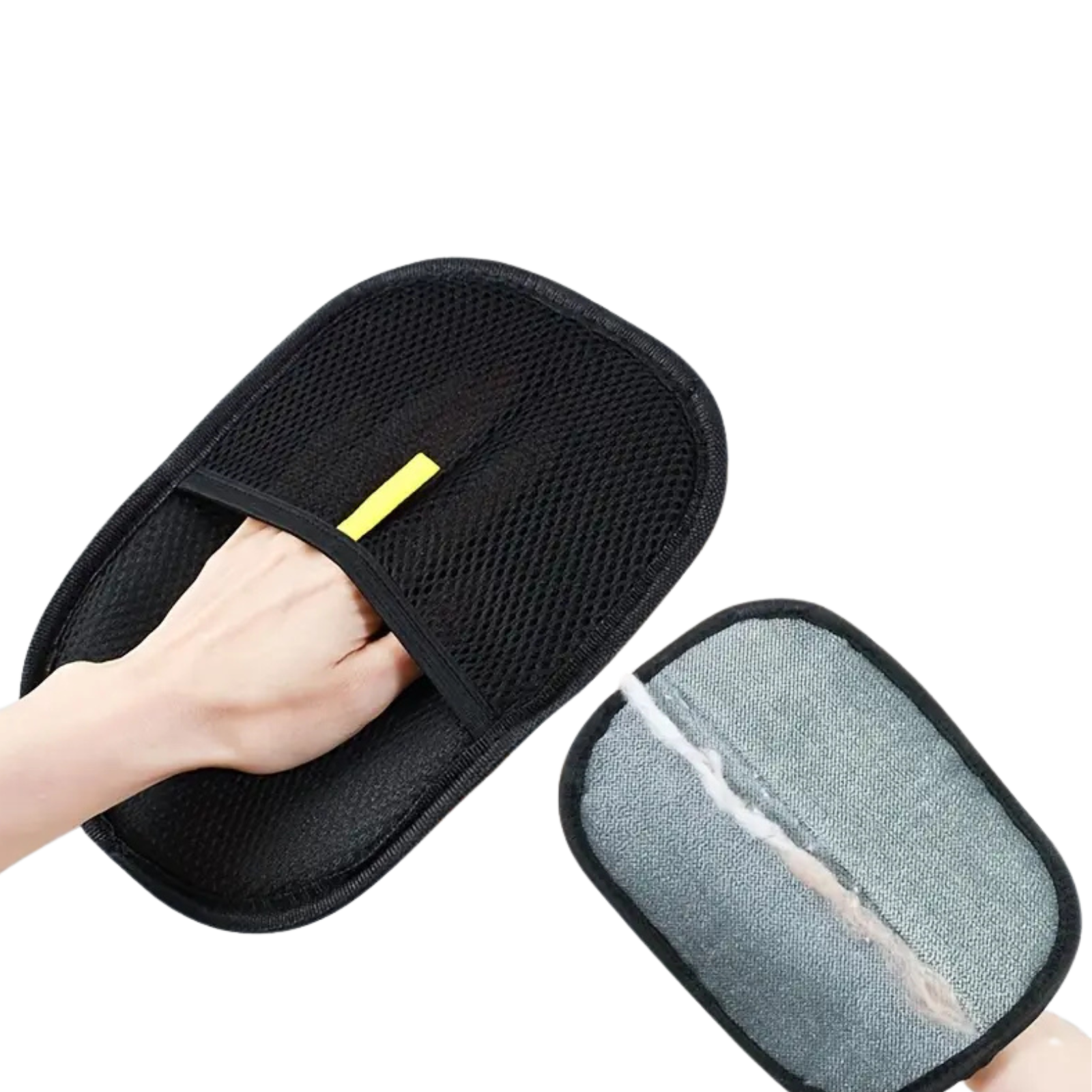 Gyvūnų plaukų šalinimo pirštinė (su pažeidimais)