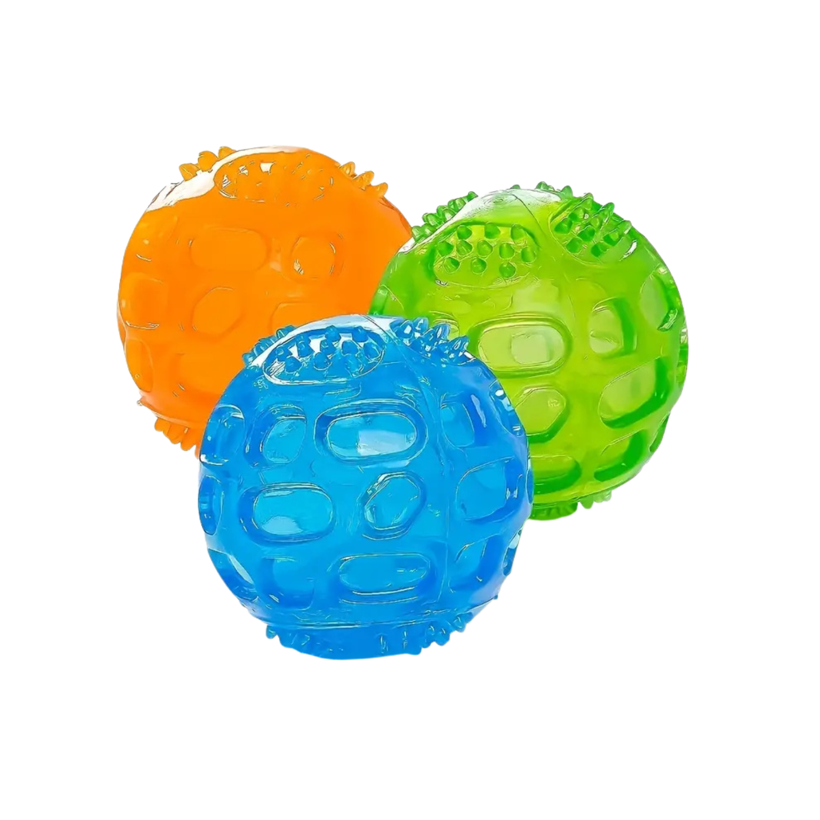 Patvarus šuns žaislas – kamuoliukas su garsu