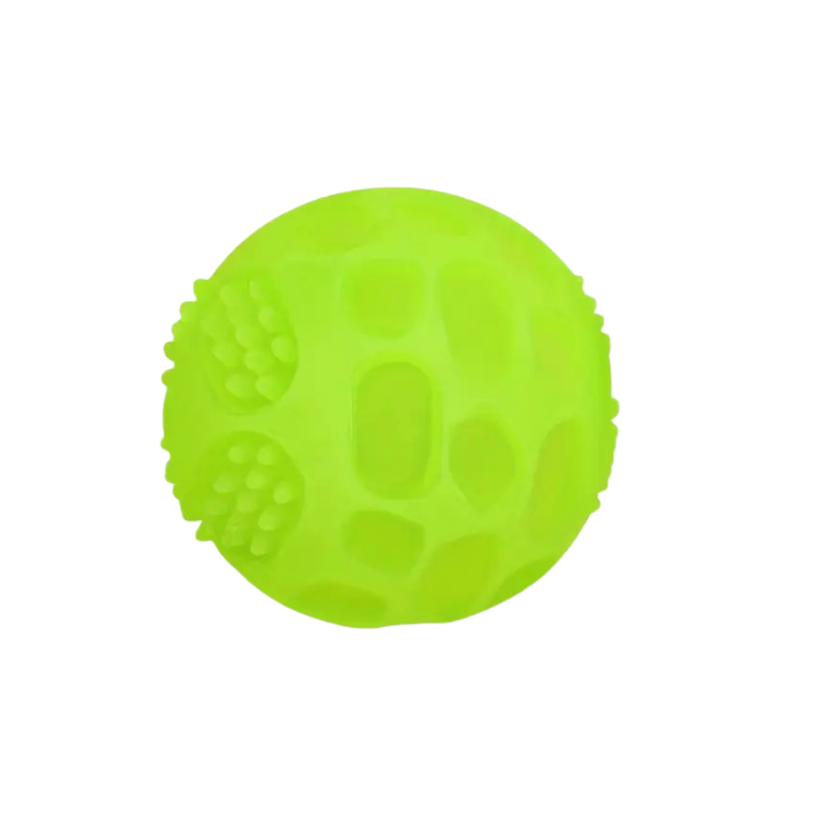 Švytintis garsinis kamuolys – elastingas, be baterijų